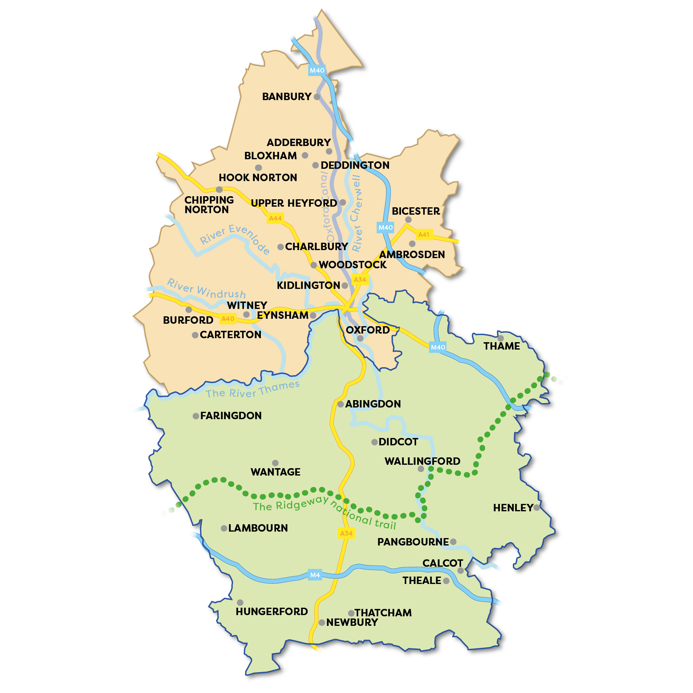 Two councils map