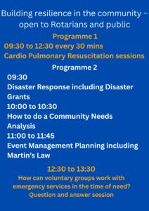Programme Benson Workshop